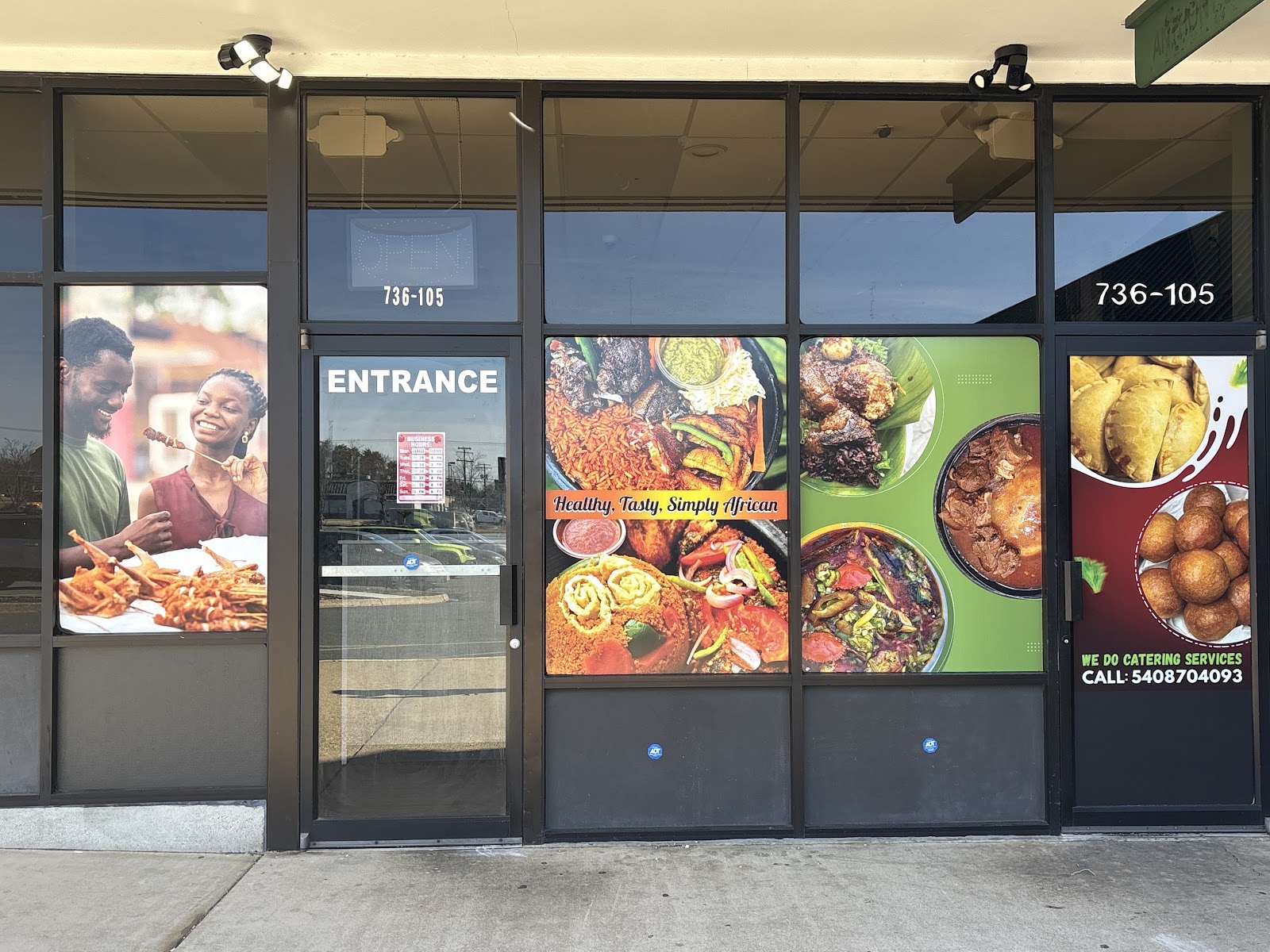 Ado-Lay African Cuisine storefront photo from the restaurant's Google business listing